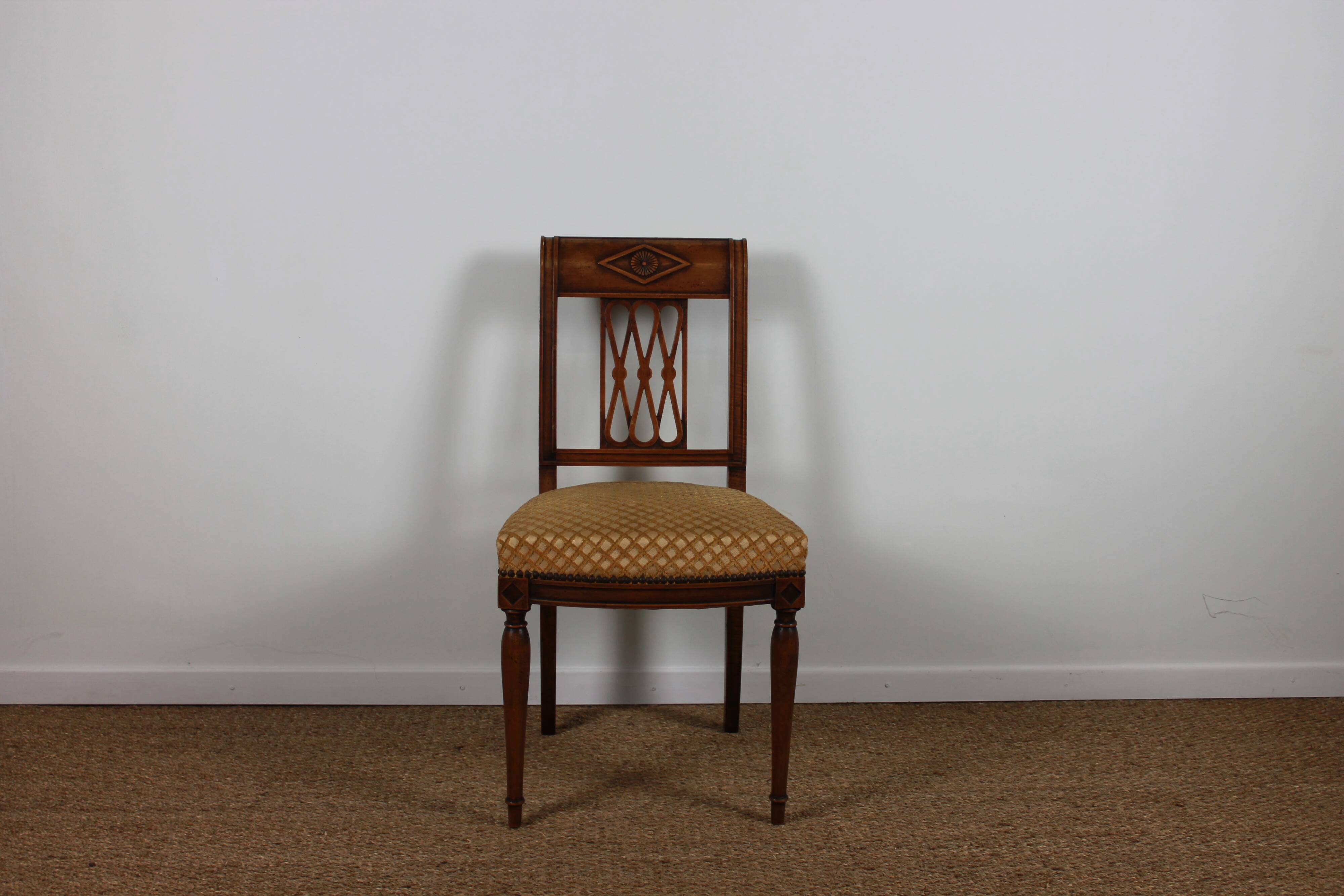 Directoire style chairs