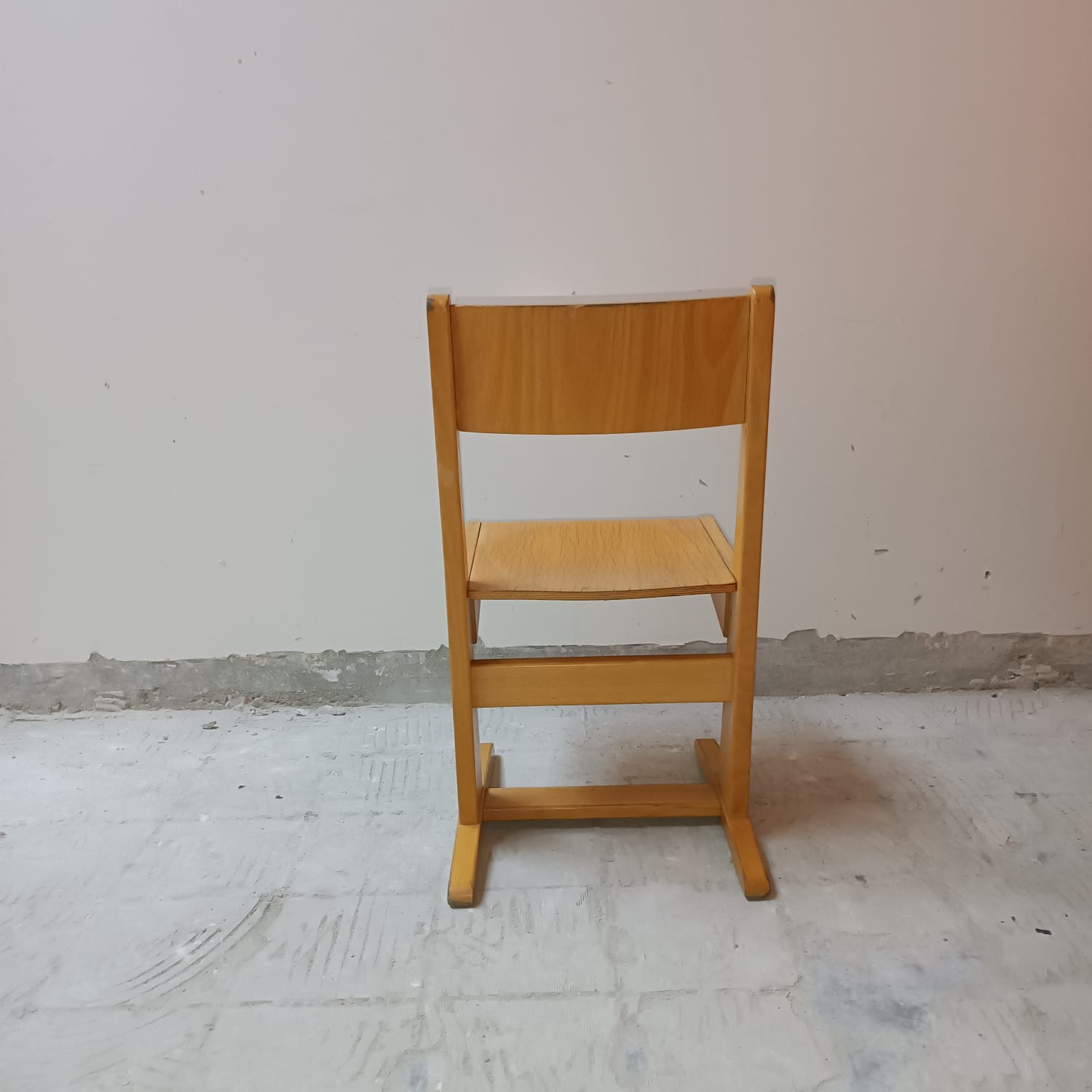 Vintage child school office chair casala