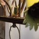Italian brass chandelier 1950
