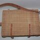 Old artisanal wicker picnic basket 50