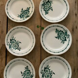 Selency x Monoprix Croisé Laroche dessert plates