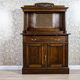 Large Oak Sideboard with Mirror, 1930s