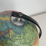 Vintage 1963 tripod terrestrial globe Taride Paris - 22 cm