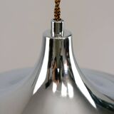 Space Age Yellow Pendant from Guzzini, 1970s