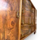 Italian Art deco walnut sideboard
