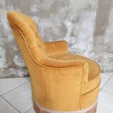Golden toad chair