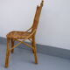 4 rattan chairs 50-60's