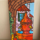 Glazed ceramic panels signed JPA Vallauris