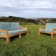 Canapé et fauteuil scandinave