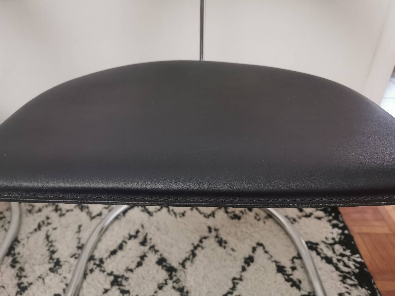 Canasta cantilever chair by Arrben chrome