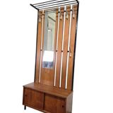 Vintage portemanteau sur pied haut / portemanteau de sol