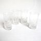 4 crystal whiskey glasses