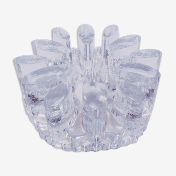 Dessous de plat en cristal par George Shutte