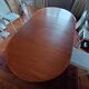 Teak table in Scandinavian style