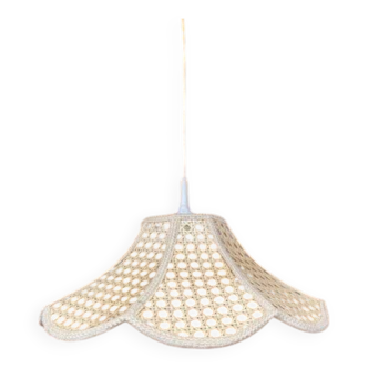 Vintage rattan pendant light