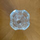 Vintage glass crystal vase 1950
