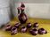 Vallauris Liqueur Service - Carafe and 8 Goblets