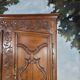 Louis XV carved oak wardrobe