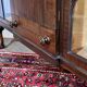 Vitrine Anglaise Chippendale 3 portes début XXème en acajou