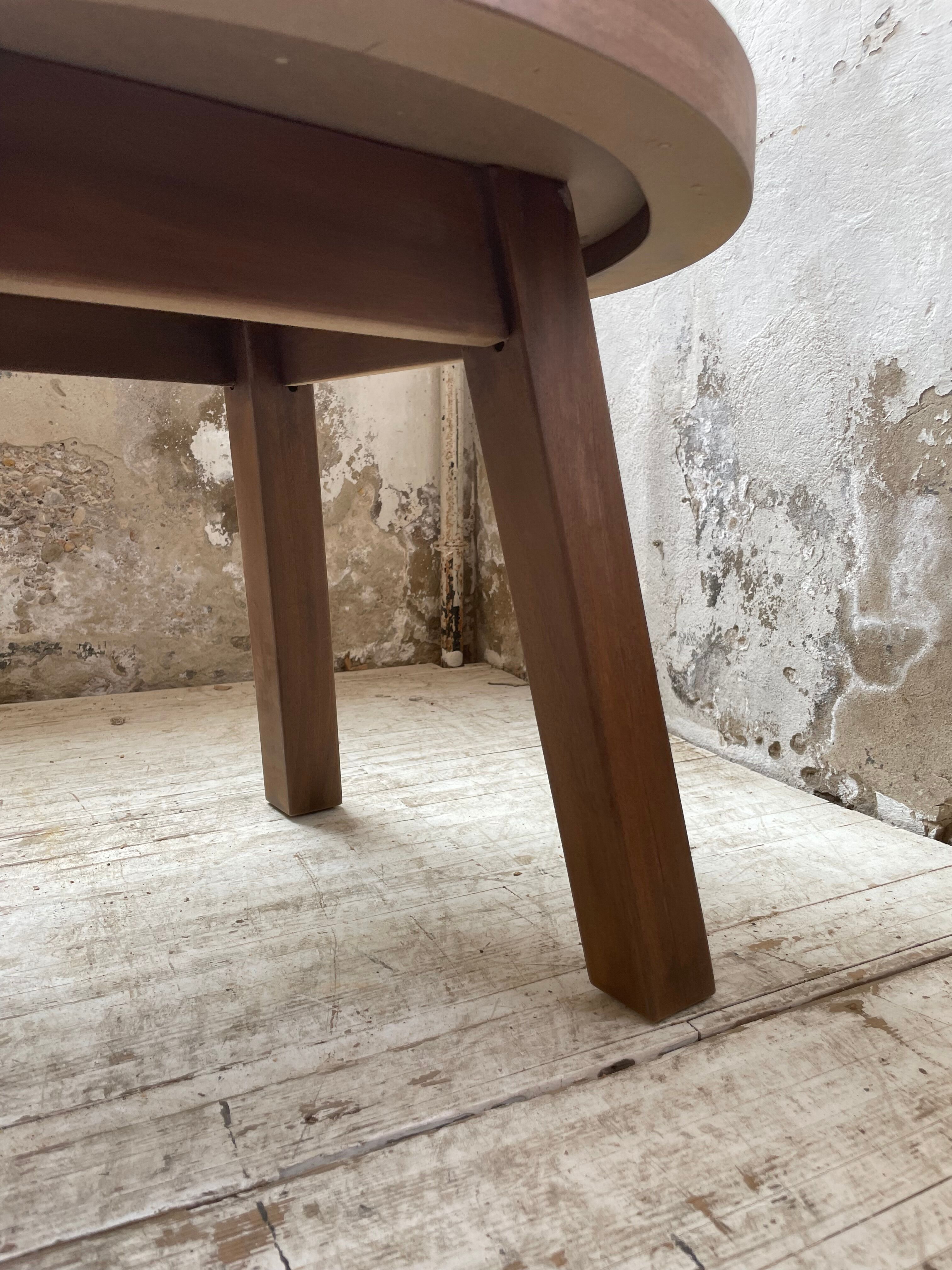 Elm coffee table 50s