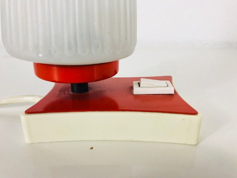 Crystal bedside lamp - Germany 1970s