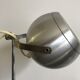 Vintage brushed metal eye ball desk lamp