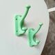 Vintage bakelite coat hook from the 60s