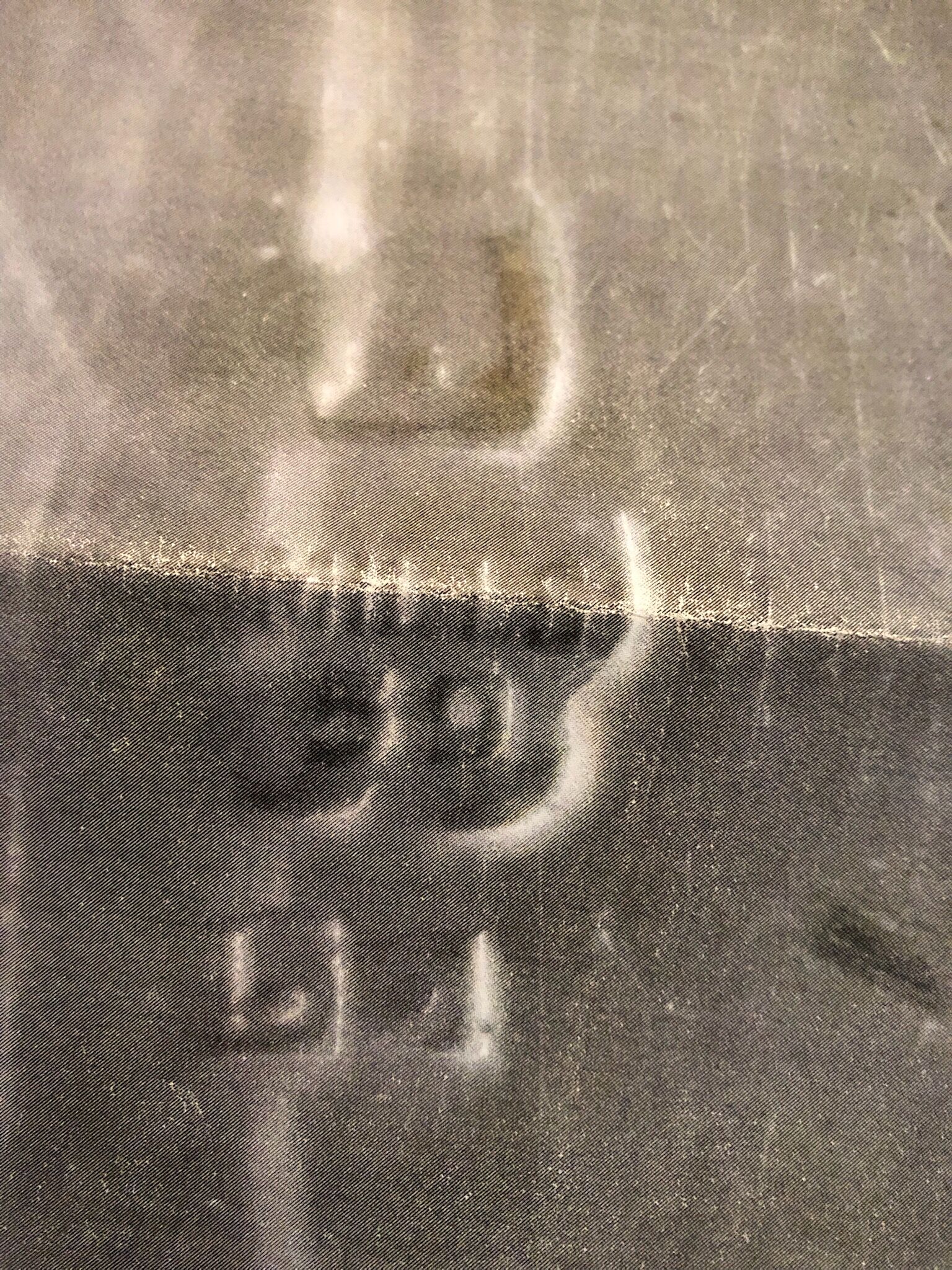 3-storey cake display in silver metal from the Mills Brussels brand. Date from the 1930s