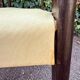 6 Scandinavian chairs with pale yellow skai seats