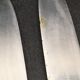 8 knives and 1 serving knife in silver metal Deetjen