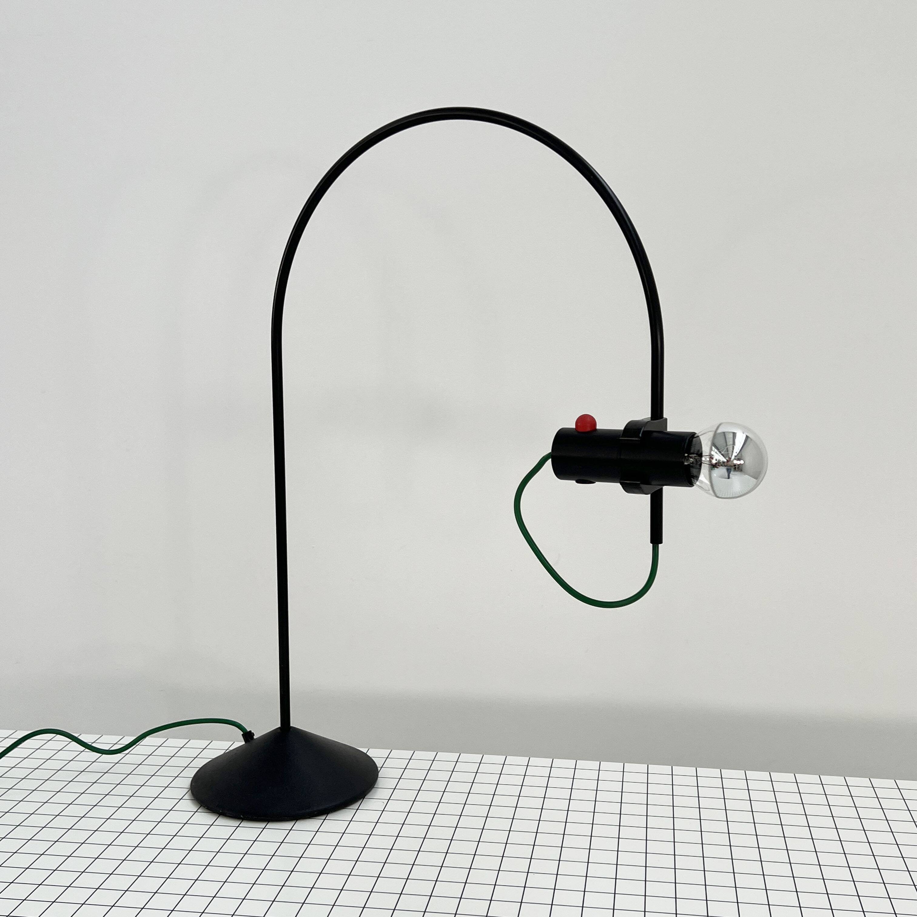 Arched Table Lamp by R. Barbieri & G. Marianelli for Tronconi, 1980