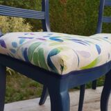 Pair of vintage chairs restyled