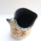 Vintage ceramic pitcher vase from the 70s