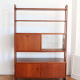 Vintage teak bookcase