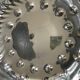 Vintage XXL aluminium ashtray