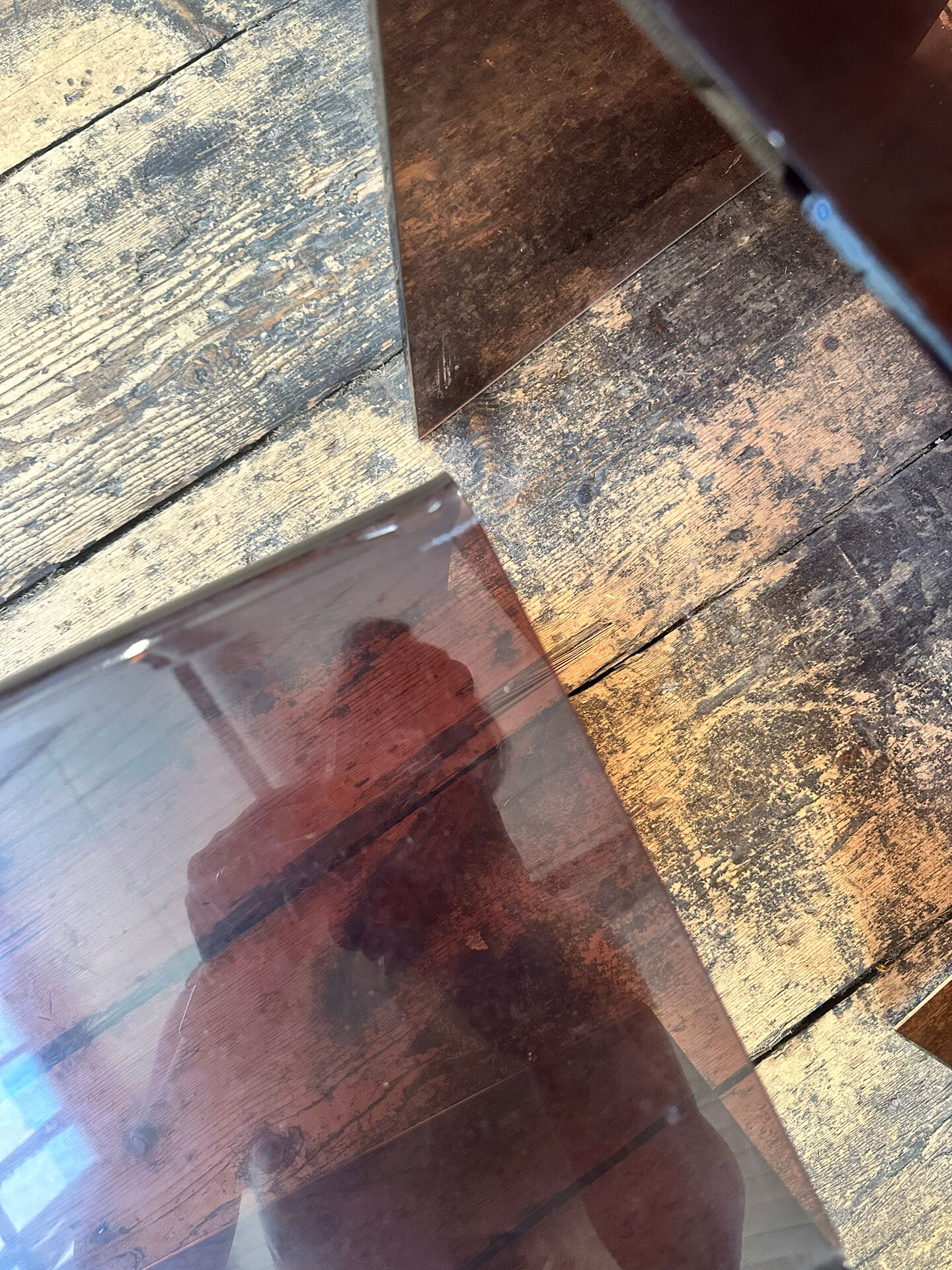 Table gigogne plexi