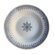 St. Amand earthenware hollow plate décor Primax blue