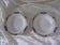 Set of 2 hollow plates Digoin Sarreguemines 4096