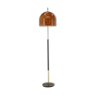 Lampadaire en verre des années 1960, Tchécoslovaquie