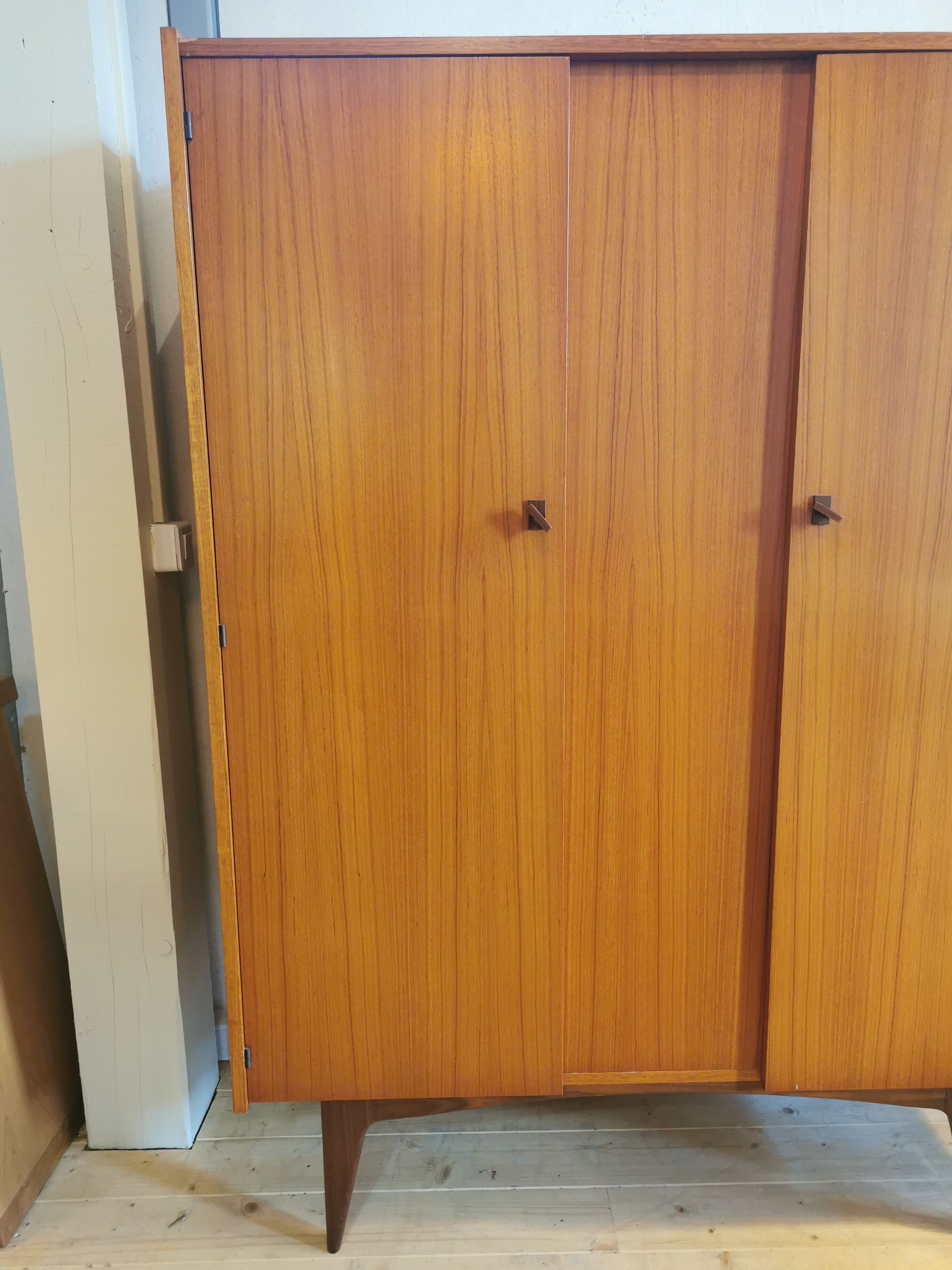 Scandinavian style wardrobe from the 60s