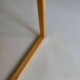 Pair of handmade wooden armchairs