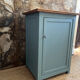 Buffet ancien bleu zingueur