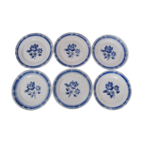 Set de 6 assiettes vintage