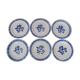 6 vintage plates