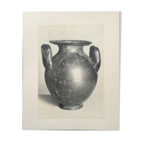 Old photo of a ceramic