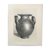 Old photo of a ceramic