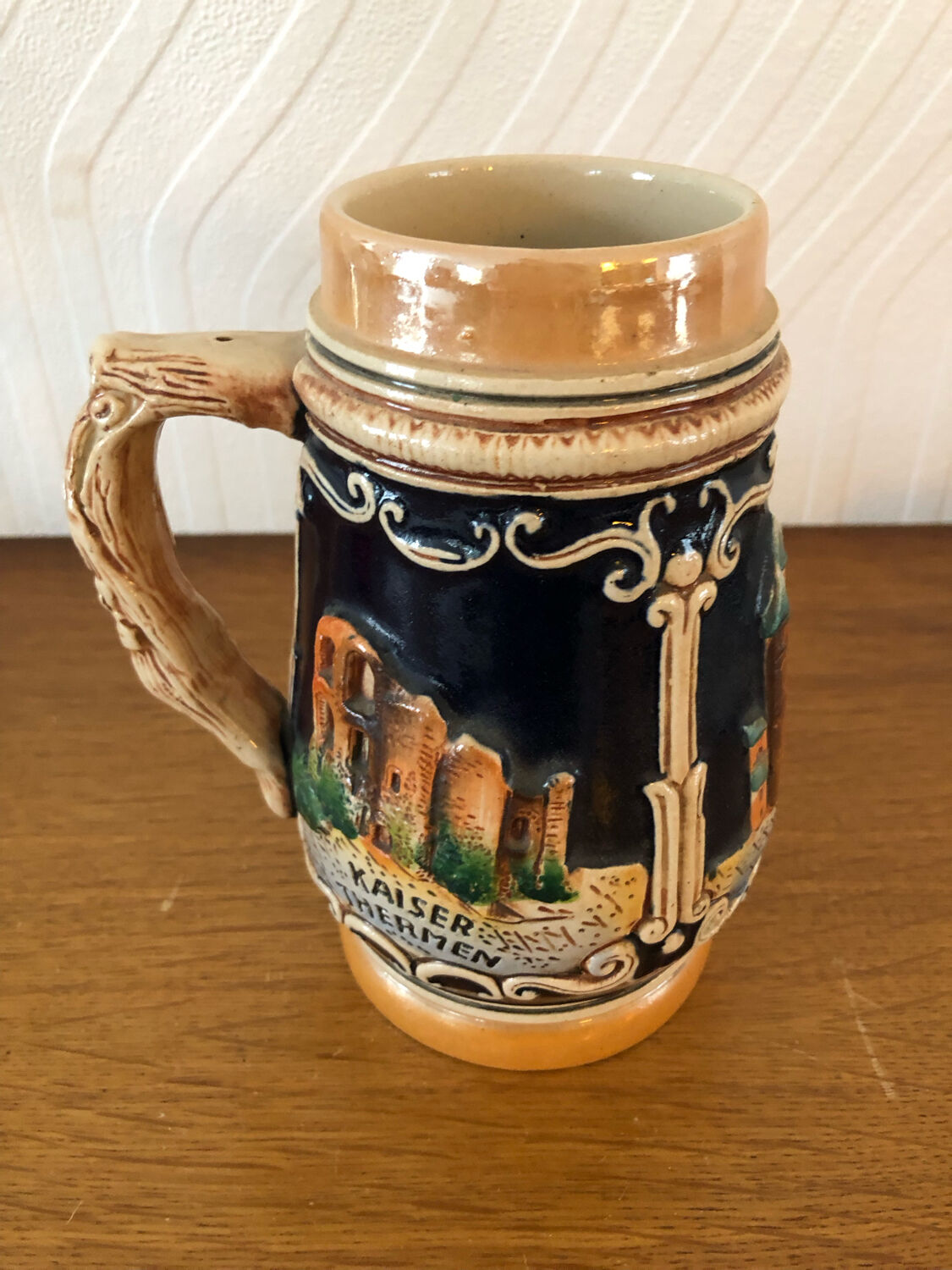 Chope à Bière En Bois De Chêne De 550 Ml, Chope à Café Allemande, Tasse à Thé, Cadeau