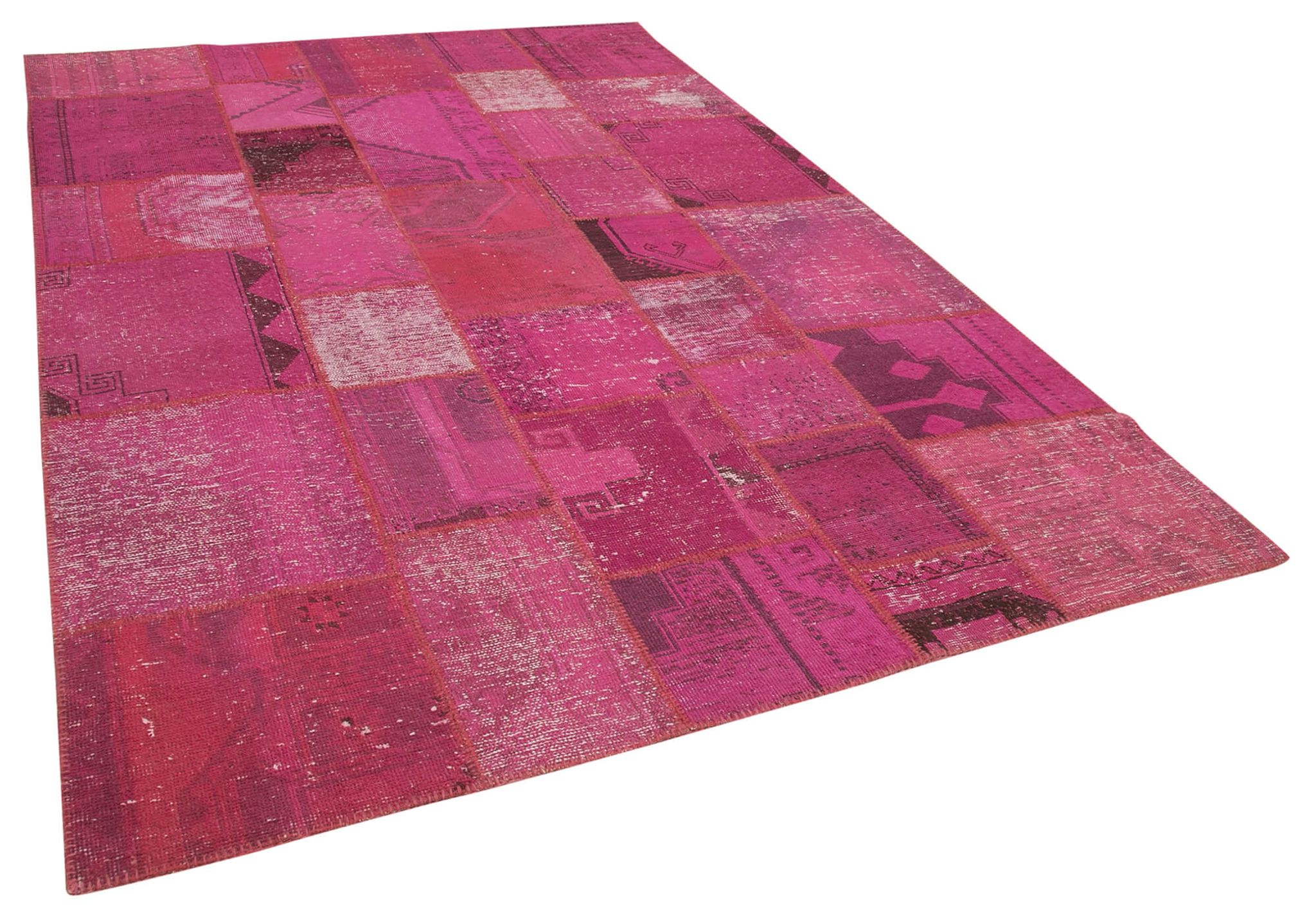 Hand-knotted turkish vintage 204 cm x 302 cm