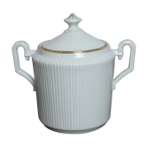 Porcelain sugar pot