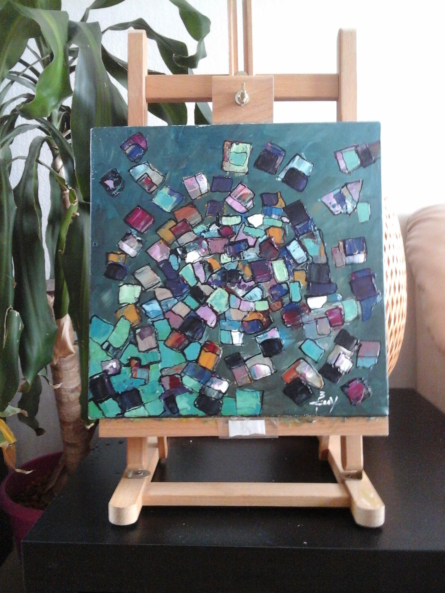 abstract composition "territories"